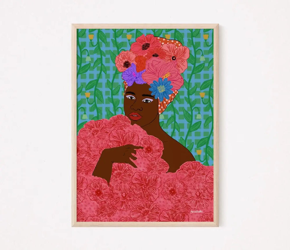 Dorcas Creates - Xiomara Art Print - A3 - Migration Museum Shop