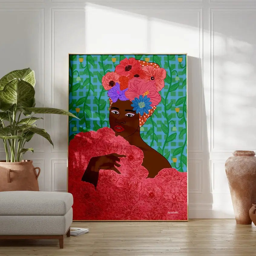 Dorcas Creates - Xiomara Art Print - A3 - Migration Museum Shop