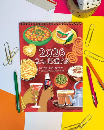 2026 South Asian Foodie Calendar