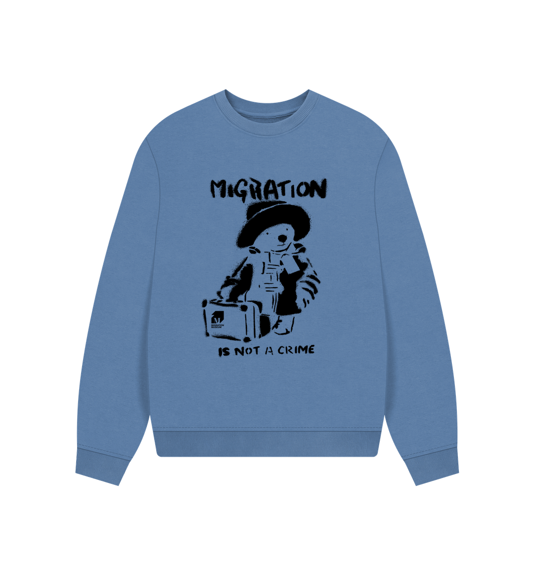 Solent Printed Sweater Front