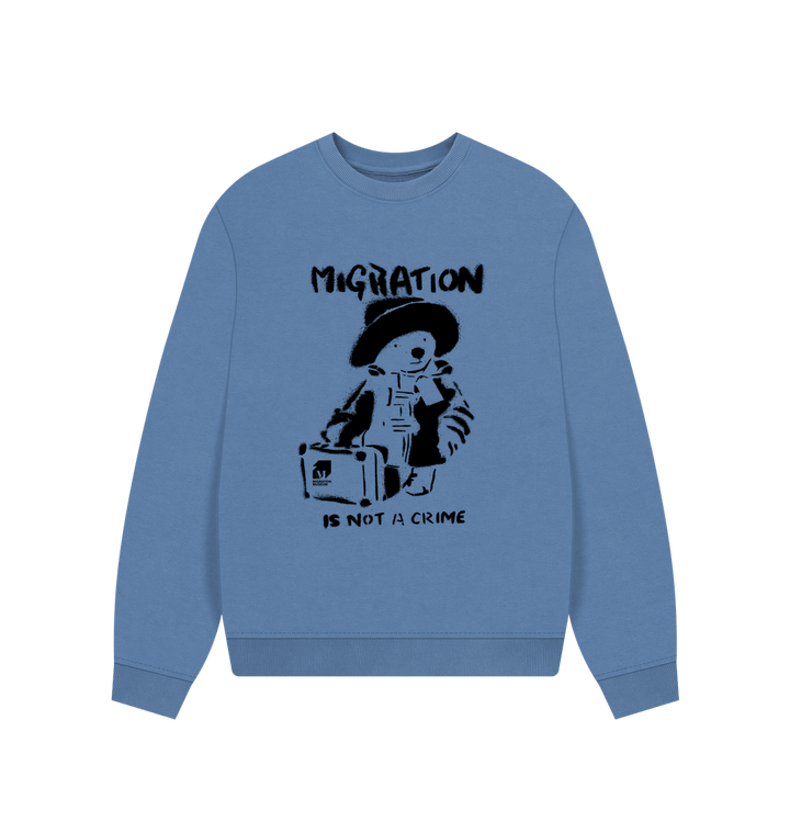 Solent Printed Sweater Front