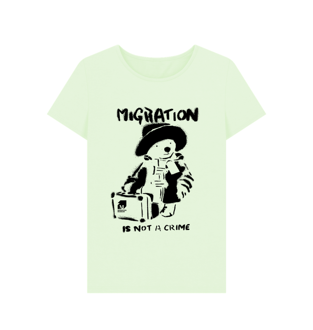 Pastel Green Printed T-shirt