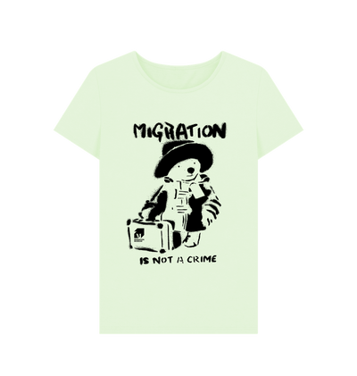 Pastel Green Printed T-shirt