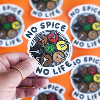 No Spice No Life Vinyl Sticker