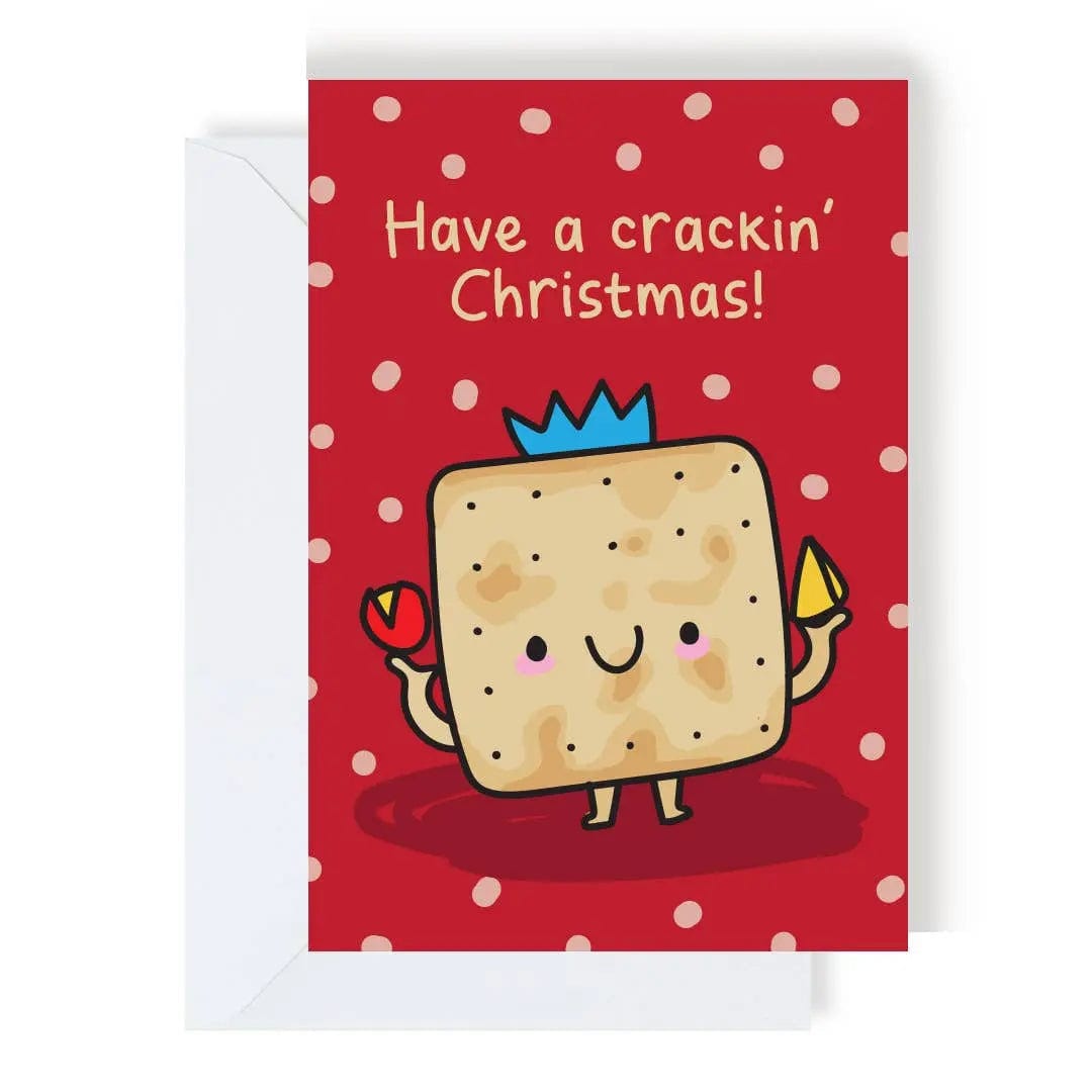 Have A Crackin' Christmas Greeting Card The Playful Indian