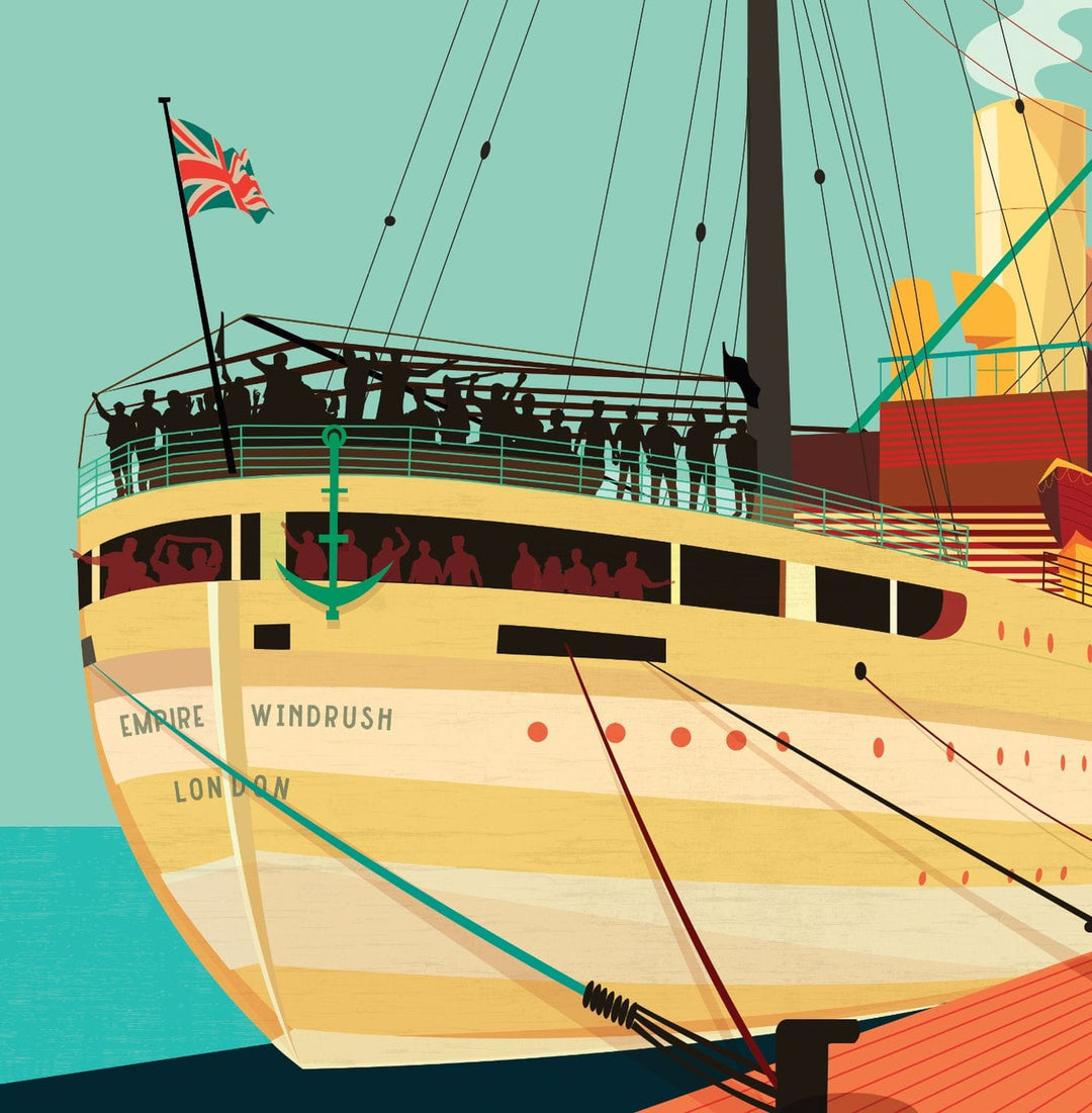Empire Windrush Art Print