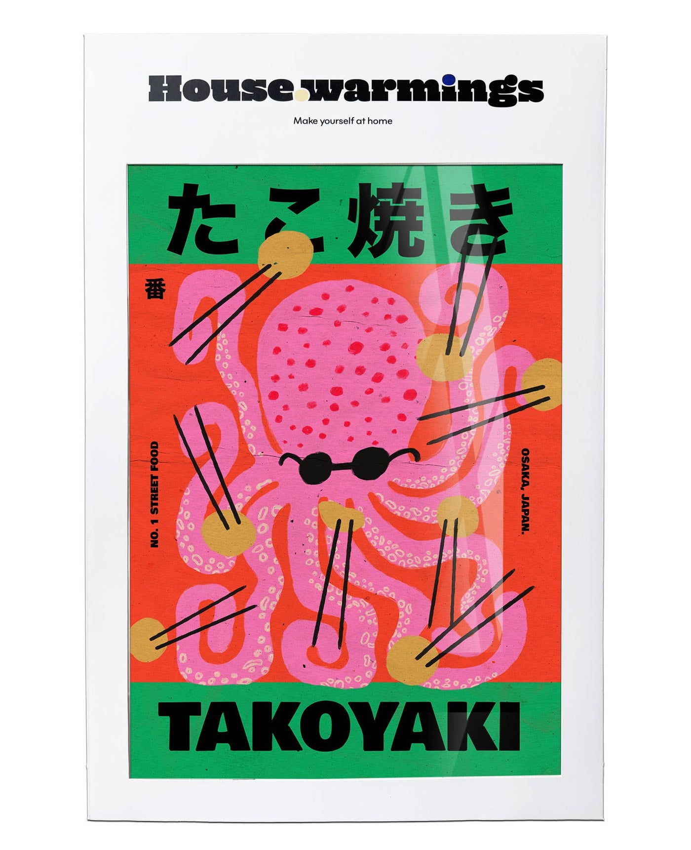 TAKOYAKI Art Print - A3 Size: A3