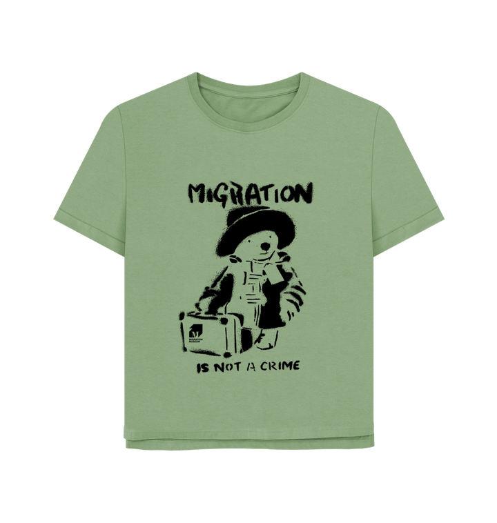 Sage Printed T-shirt Front