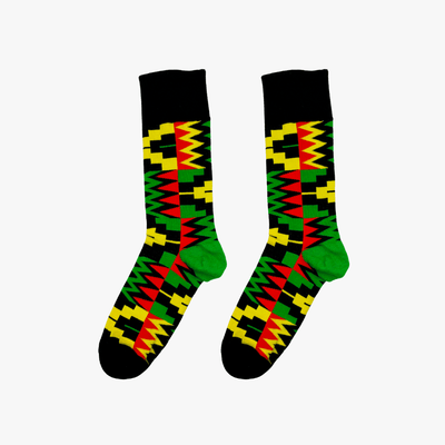 Afropop Freedom Socks Large Afropop