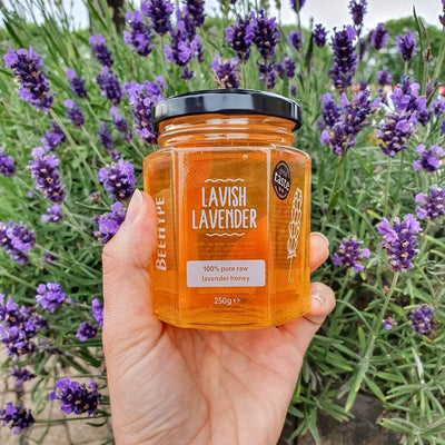 BeeHype Lavish Lavender Raw Honey - Migration Museum Shop