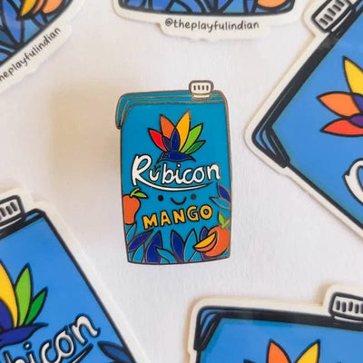 Rubicon Mango Enamel Pin The Playful Indian