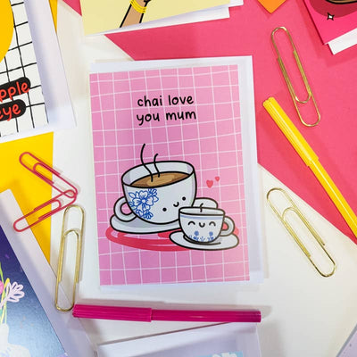 Chai Love You Mum Card