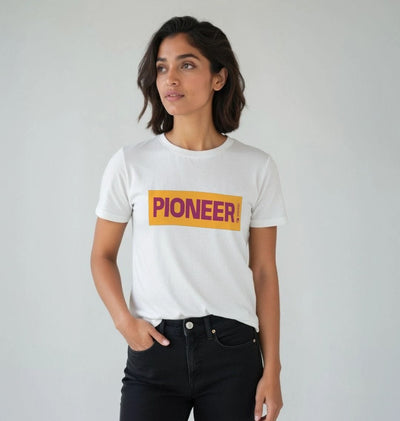 Pioneer Organic Cotton T-shirt by Nadina Ali