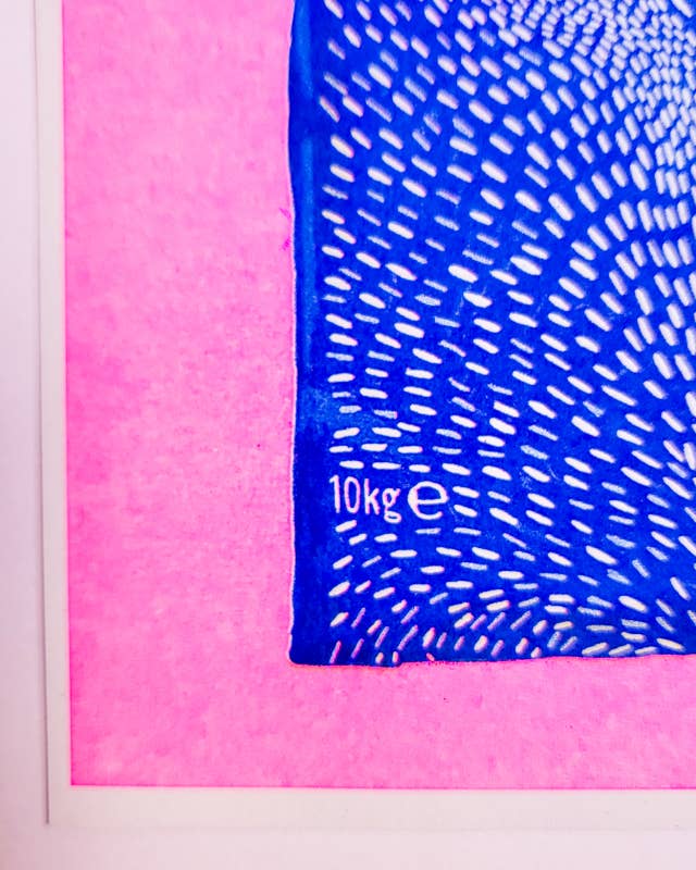 Tilda Basmati Rice - A5 Risograph Print