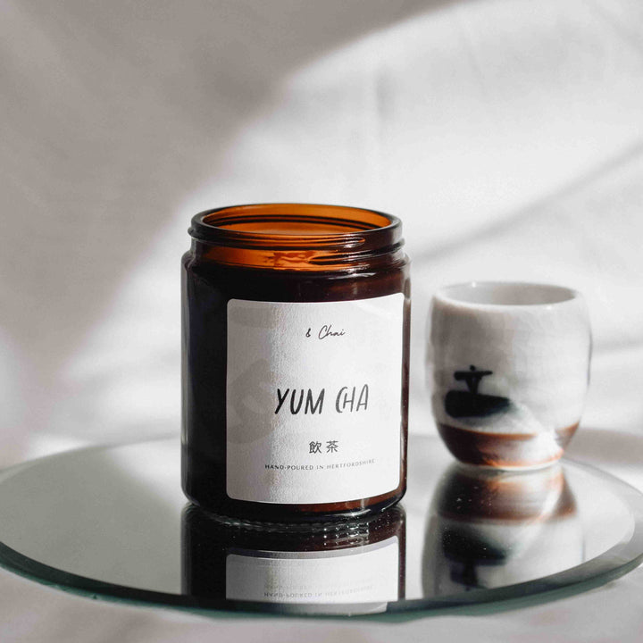 Yum Cha 飲茶 Soy Candle | Black Tea & Cocoa Scent