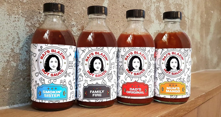 Baj's Blazin' Dad's Original Sauce 315g - Migration Museum Shop