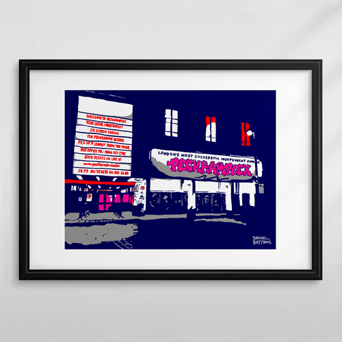 Daniel Battams Peckham Plex A3 Print