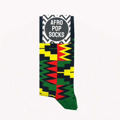 Afropop Freedom Socks Large Afropop