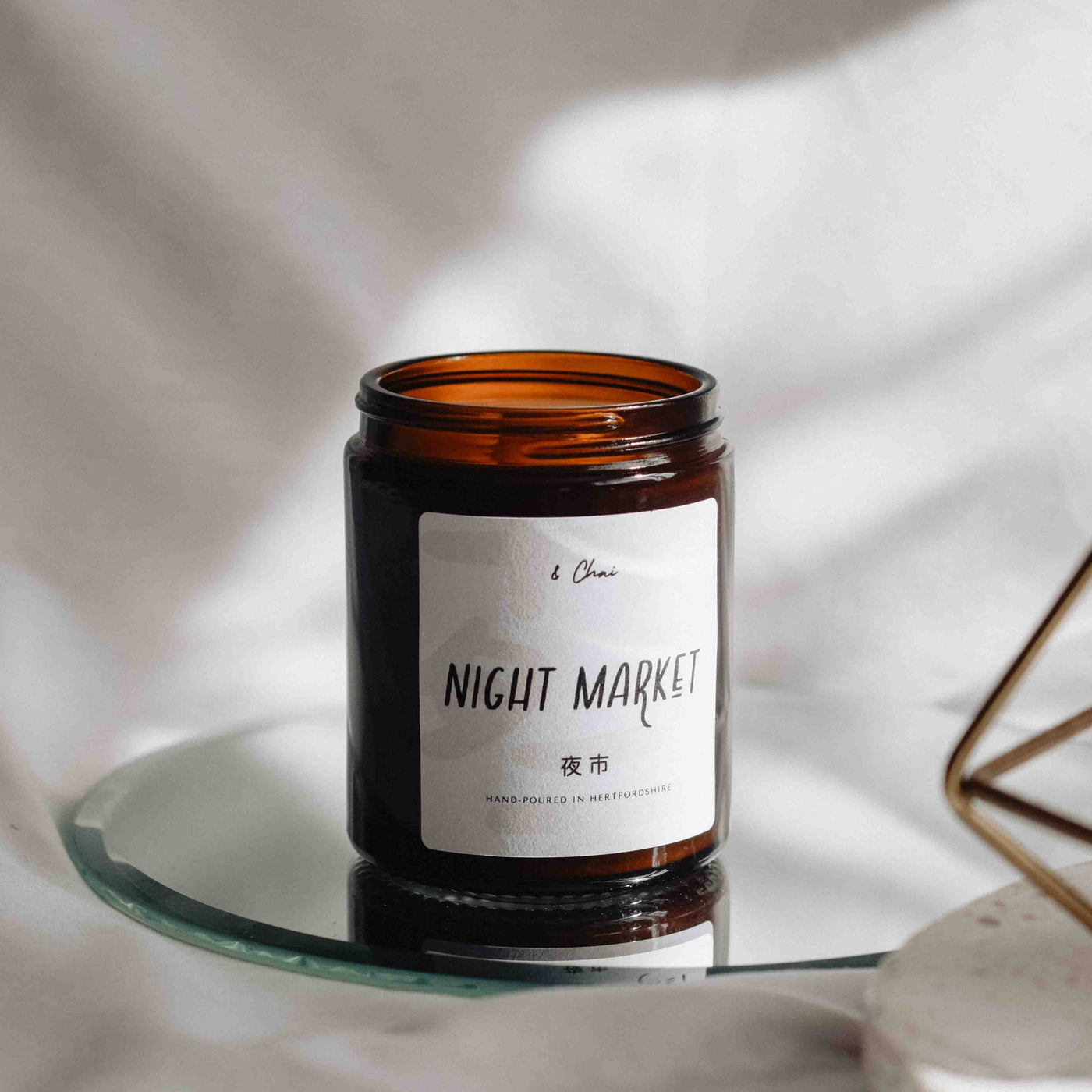 Night Market 夜市 Soy Candle |  Amber & Incense Scent