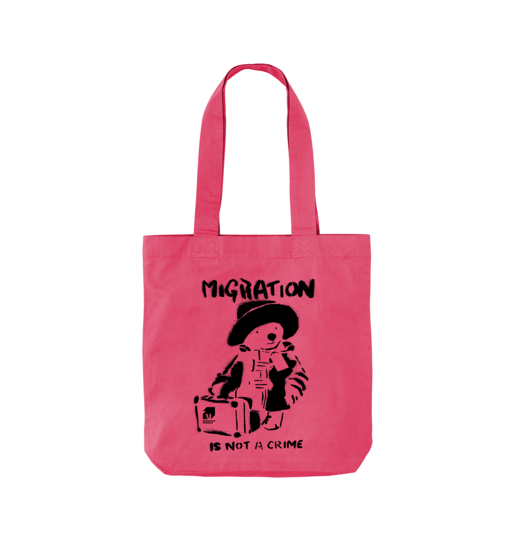 Raspberry Pink Printed Bag