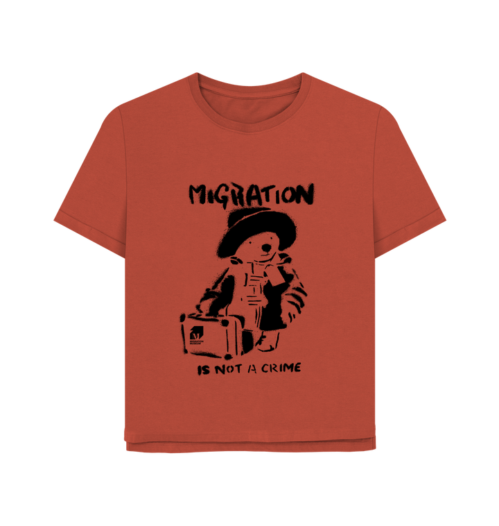 Rust Printed T-shirt