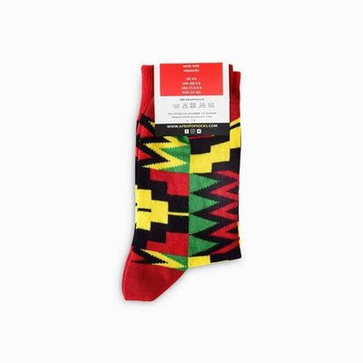 Afropop Freedom Socks Medium Afropop