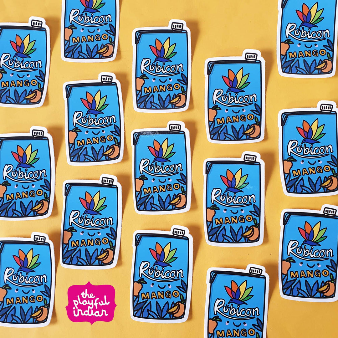 Rubicon Mango Vinyl Sticker