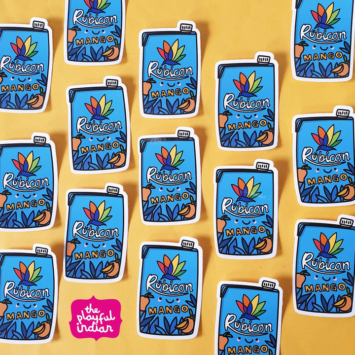 Rubicon Mango Vinyl Sticker