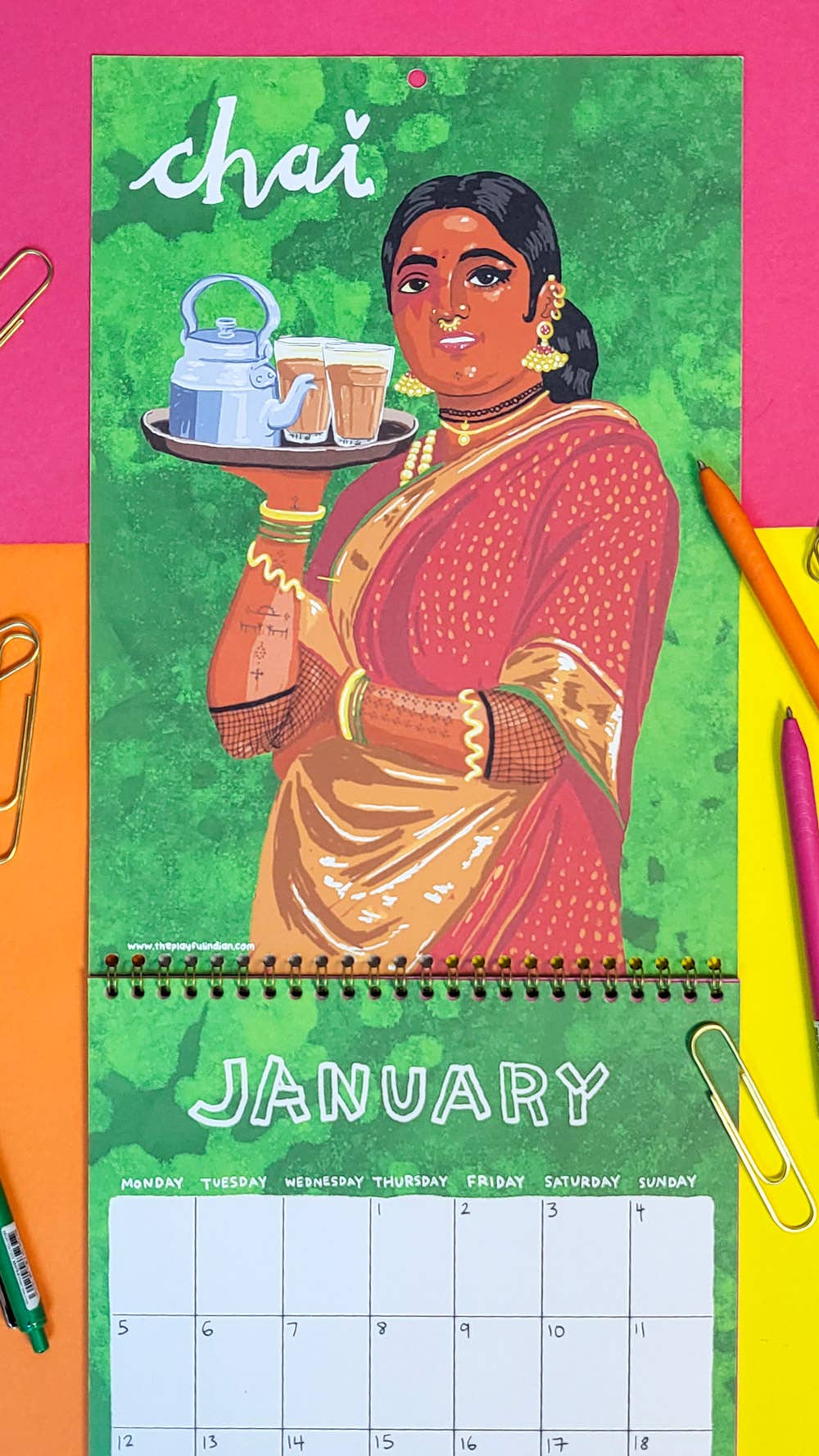 2026 South Asian Foodie Calendar
