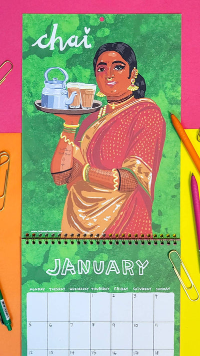 2026 South Asian Foodie Calendar