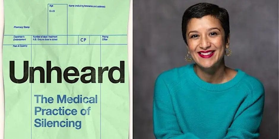 Unheard: The Medical Practice of Silencing by Dr Rageshri Dhairyawan Hardcover - NEW Migration Museum