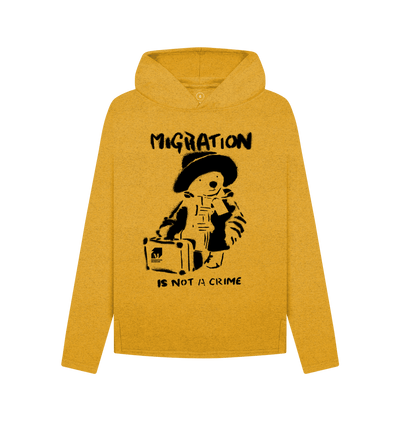 Sunflower Yellow Recycled Hoody Front