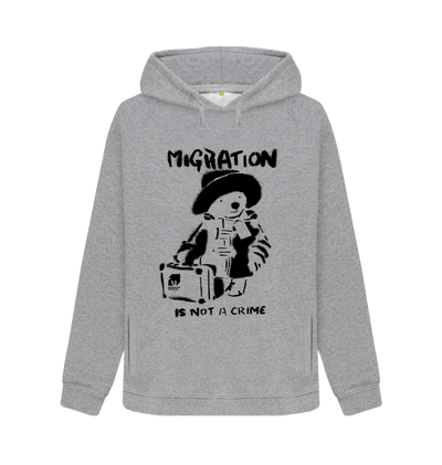 Light Heather Printed Hoody Front