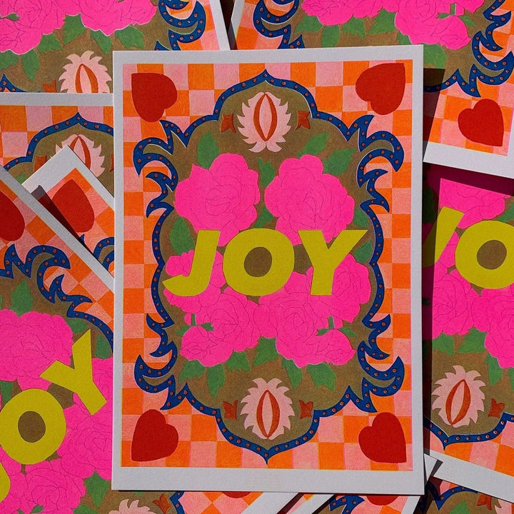 Mahin Hussain Joy Riso Print A4 Mahin Hussain