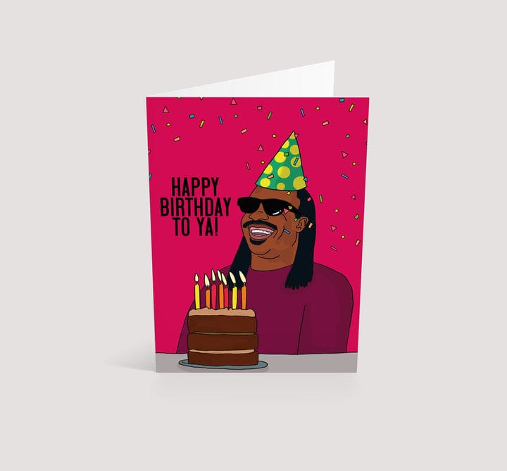Kazvare Made It Stevie Wonder birthday Card Kazvare Made It