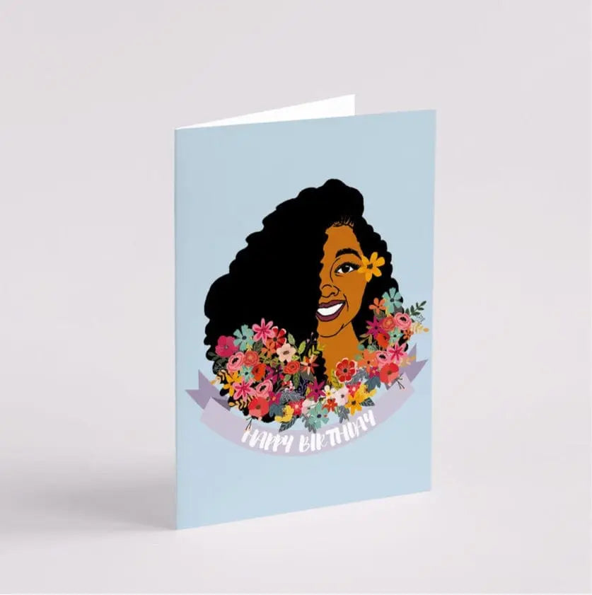 Dorcas Creates - Bloom Greeting Card - Migration Museum Shop