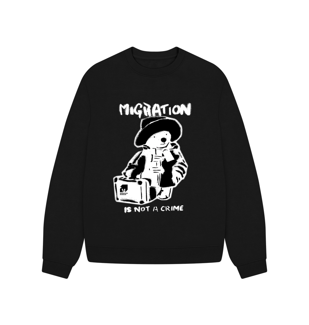 Black Printed T-shirt Front