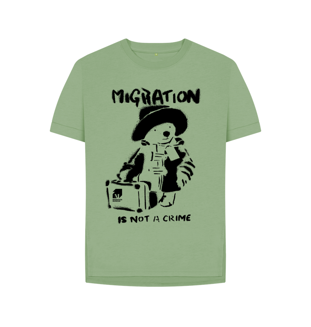 Sage Printed T-shirt Front