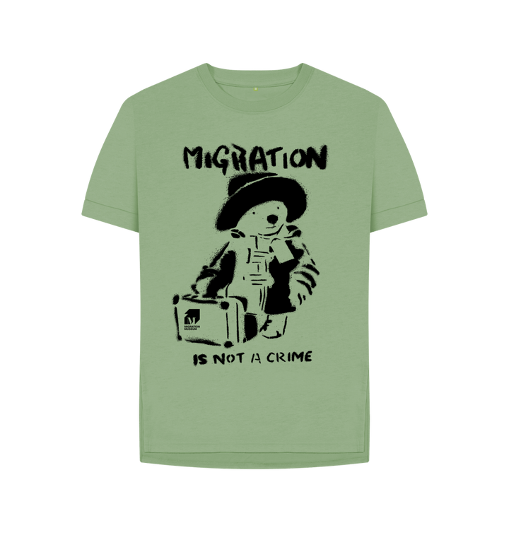 Sage Printed T-shirt Front