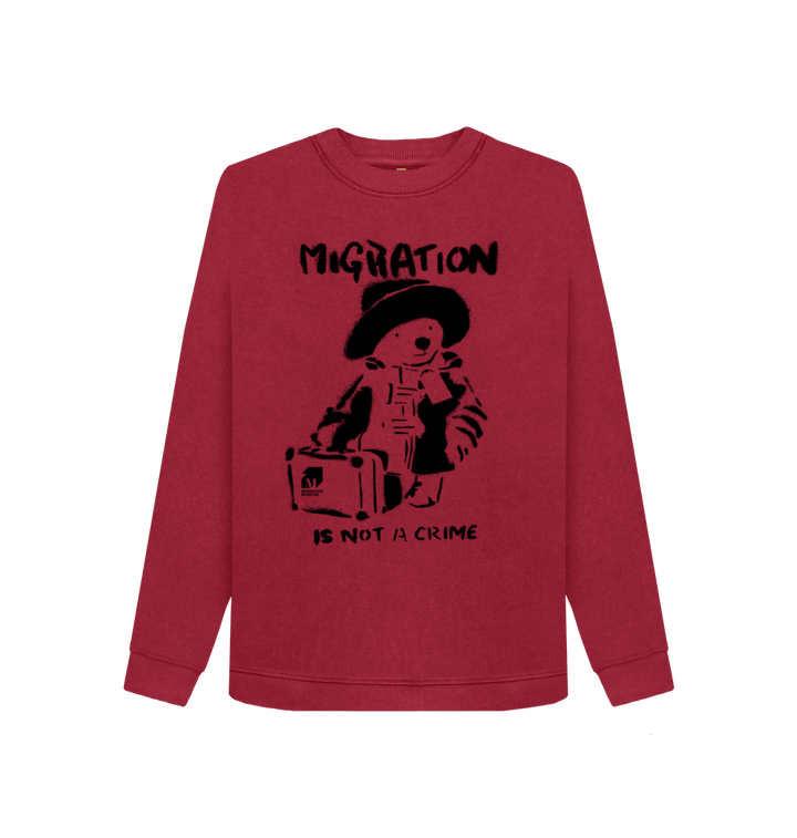 Cherry Printed Sweater Front