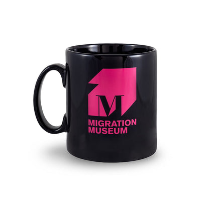 Mug - Migration Museum Logo (black)