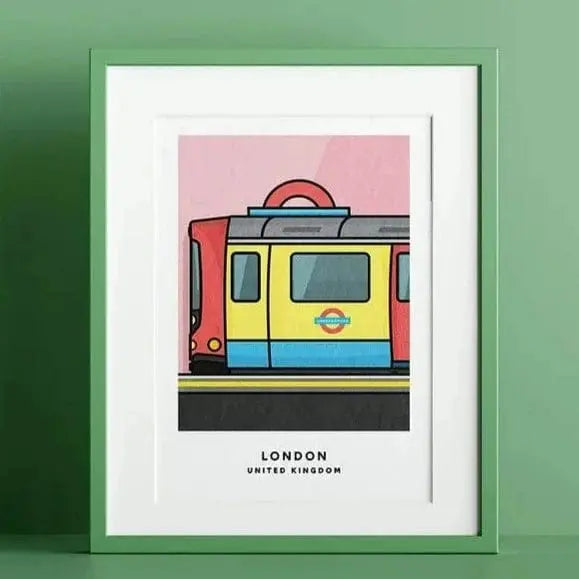 Chin Chin - London Underground Print - A4 - Migration Museum Shop