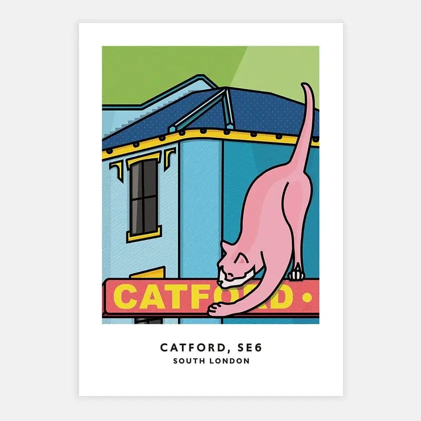 Chin Chin - Catford Print - A4 - Migration Museum Shop