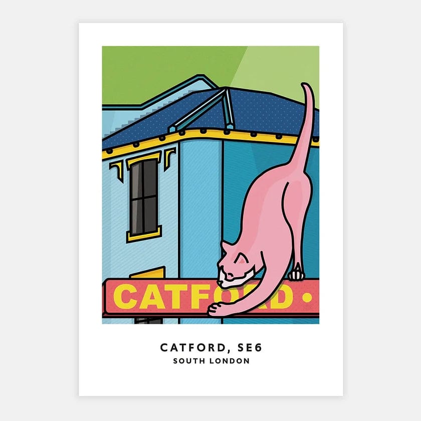 Chin Chin - Catford Print - A4