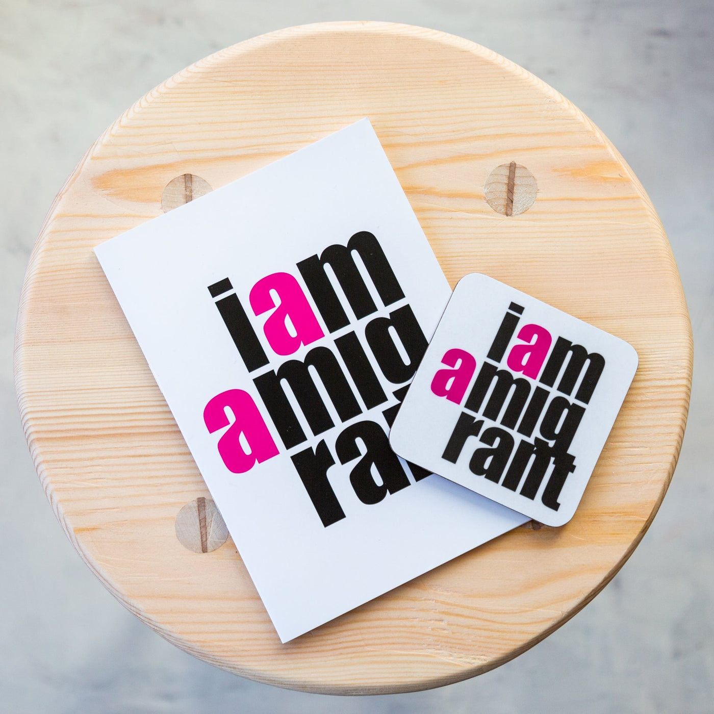 Migration Museum Gift Suitcase - I Am a Migrant