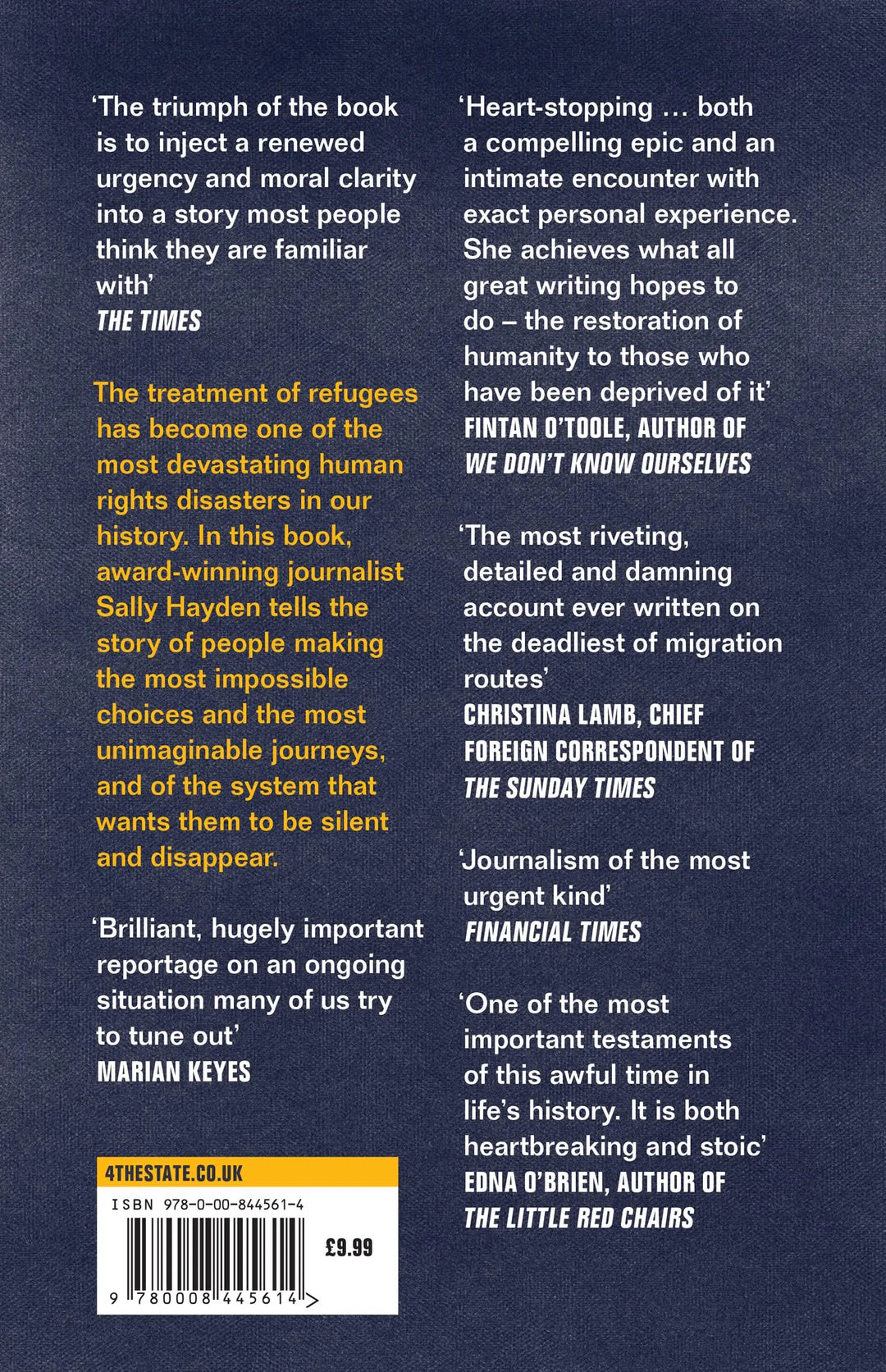 Sally Hayden: My Fourth Time, We Drowned - Migration Museum Shop