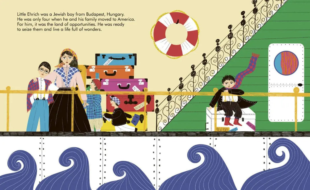 Little People Big Dreams: Harry Houdini - Migration Museum Shop