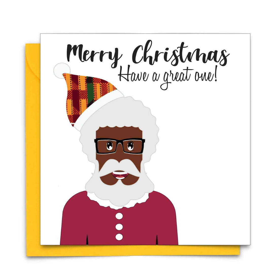 Afrotouch Design Santa Card Afrotouch