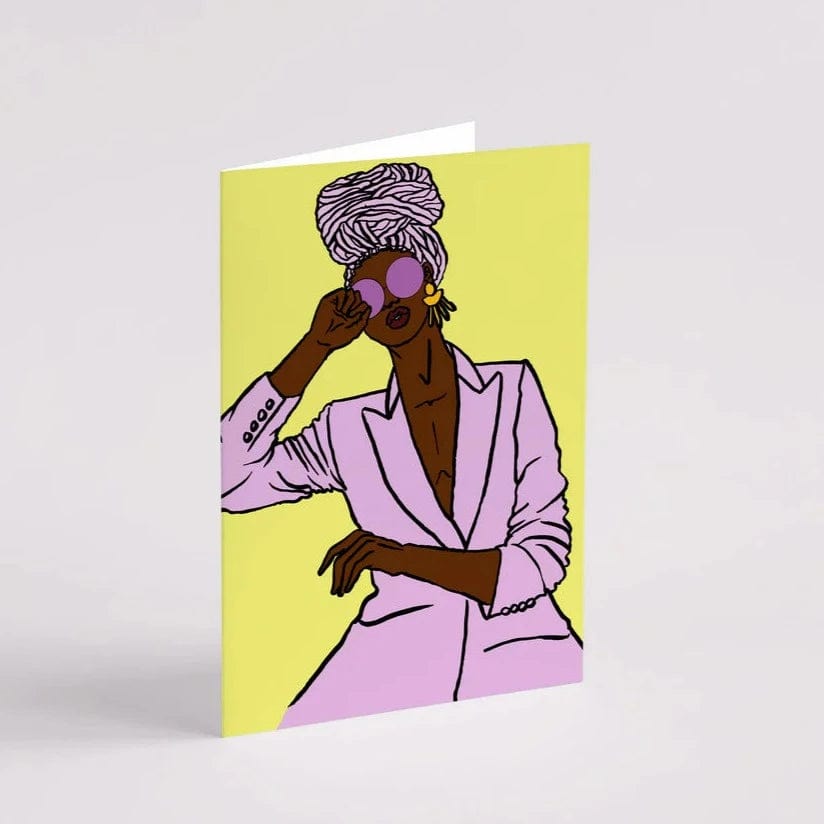 Dorcas Creates - Anta Greeting Card