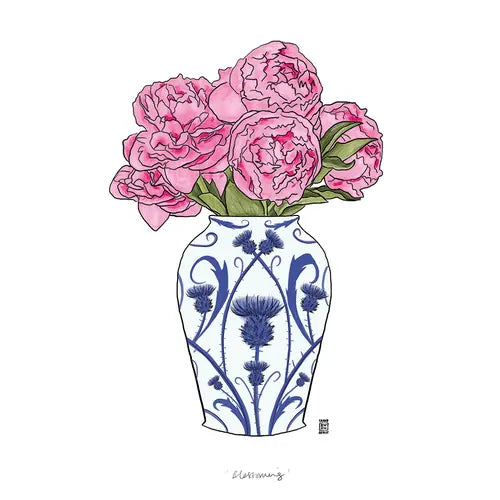 Sarah Kwan Card - Blossoming - Migration Museum Shop